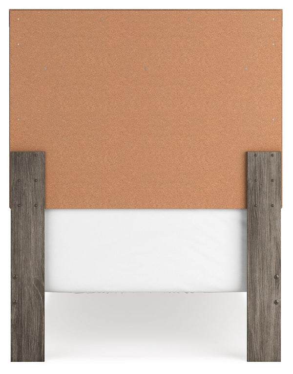 Ralinksi - Gray - Twin Panel Bed