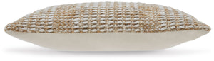 Hathby - Tan / White - Pillow (Set of 4)