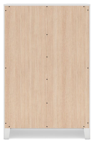 Binterglen - White - Five Drawer Chest