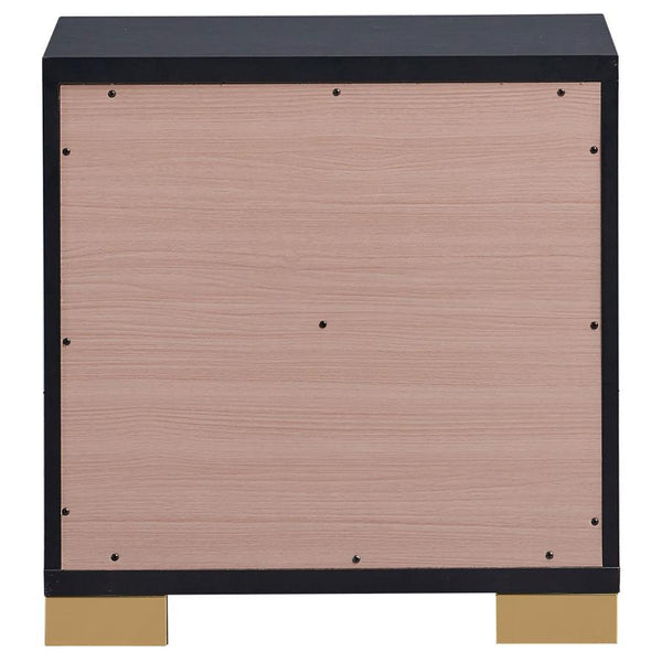 Marceline - 2-Drawer Nightstand - Black