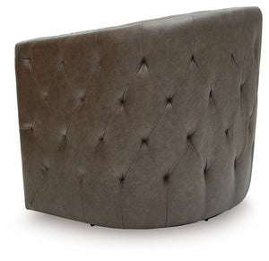 Brentlow - Granite - Swivel Accent Chair