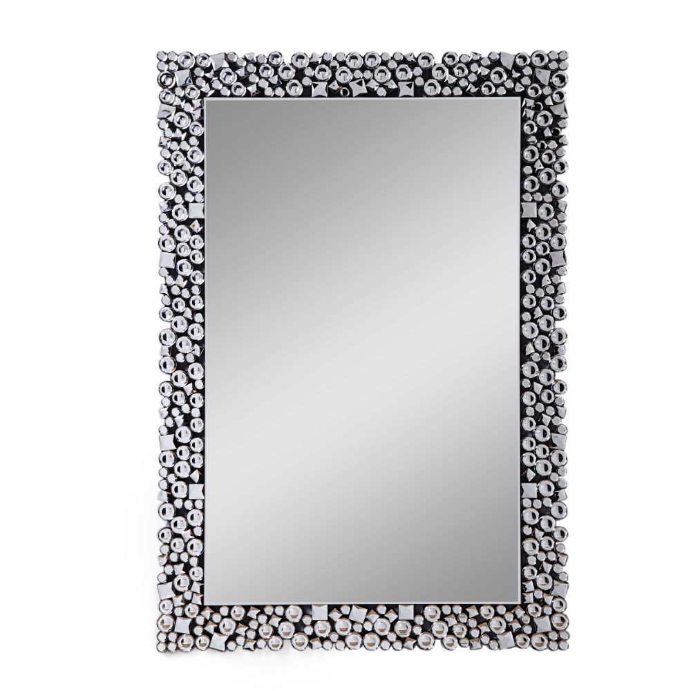 While fashion may seem at the forefront, the Kachina mirror is certainly not just for the aesthetic! Letting the light bounce around, opening up the room, and allowing you to check your look - it is an essential accent. Showcasing its mirrored frame and g