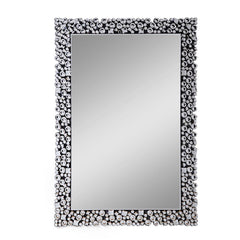 While fashion may seem at the forefront, the Kachina mirror is certainly not just for the aesthetic! Letting the light bounce around, opening up the room, and allowing you to check your look - it is an essential accent. Showcasing its mirrored frame and g