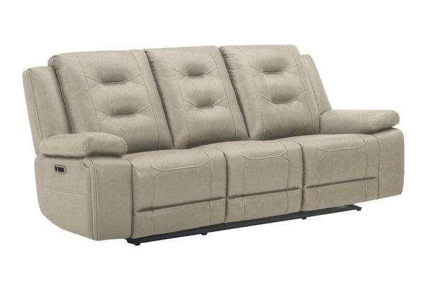  Loveseat & Recliner in Tahoe Fog is perfectly scaled for smaller spaces. Offering a neutral Tahoe Fog colored high-performance fabric cover