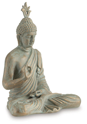 Tune in to Zen and tranquility. This sculpture can be placed in your home or indoor sunroom to create a tranquil space for relaxation and meditation. With its detailed crafting and glorious finish, this piece beautifully captures fluidity and mystique.<br