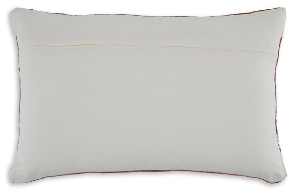 Ackford - White / Rust - Pillow (Set of 4)