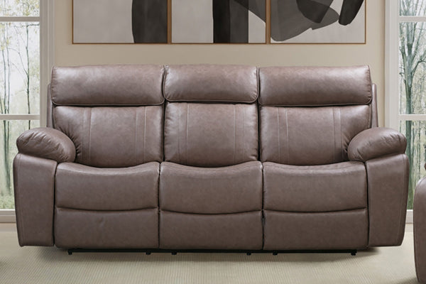 Theon - Manual Reclining Sofa And Loveseat - Stokes Toffee