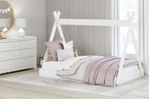Hallityn - White - Full Tent Complete Bed In Box