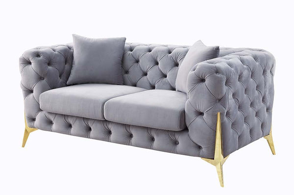 Jelanea - Loveseat - Gray, Dark - 66-"