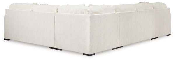Chessington - Ivory - 4-Piece Sectional With Laf Corner Chaise