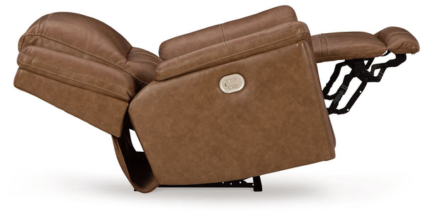 Trasimeno - Caramel - Power Recliner /Adj Headrest