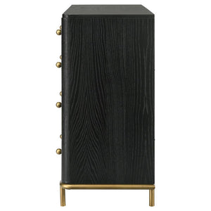 Arini - 8-Drawer Dresser - Black