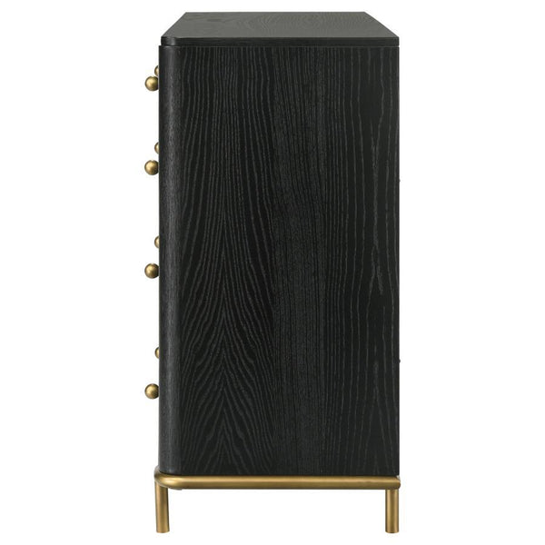 Arini - 8-Drawer Dresser - Black