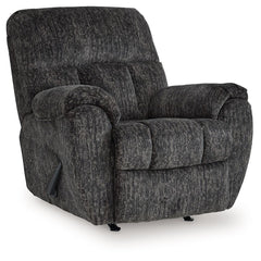Every day is a great day with this rocker recliner around. Take a load off and forget your worries as you ease back into plush, luxurious cushions and pillow top armrests. Need more comfort and support for your body? Cue the tall back. And while it might 
