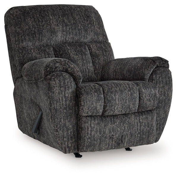Every day is a great day with this rocker recliner around. Take a load off and forget your worries as you ease back into plush, luxurious cushions and pillow top armrests. Need more comfort and support for your body? Cue the tall back. And while it might 