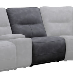 Gladiator - Manual Armless Recliner - Cobalt