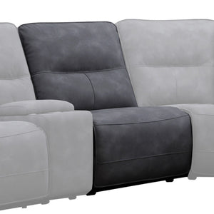 Gladiator - Manual Armless Recliner - Cobalt
