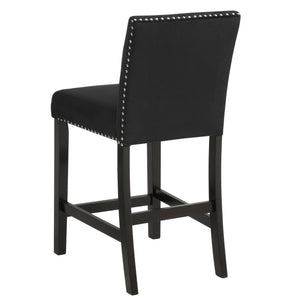 Celeste - Counter Height Chair (Set of 2) - Black
