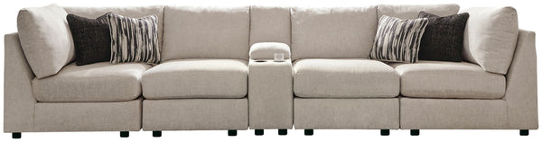 Kellway - Bisque - Wedge 5 Pc Sectional