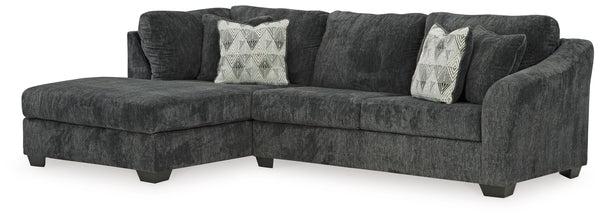 Bring fashionable function to the forefront with this sleeper sectional with chaise. A transitional arm design adds flair to the frame, incorporating subtle visual interest into the otherwise clean-lined silhouette. Dress it up or down. In a richly versat