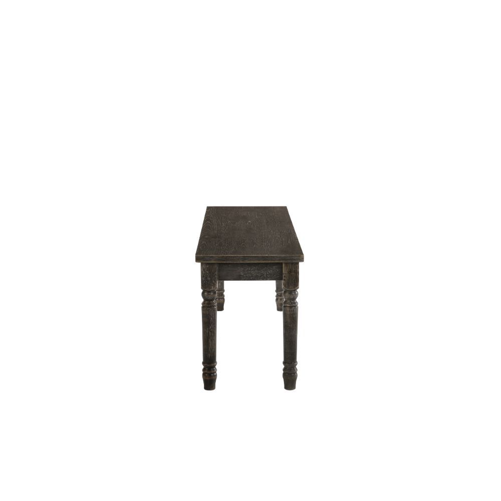 The Claudia II Bench will anchor any dining area in effortless style. This bench features a wood seat and legs and is perfect for weekday meals and family gatherings alike. The versatile bench features turned legs, creating a classic design that has timel