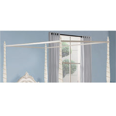 With the Pearl wooden canopy posts, your little one is sure to feel like a princess. Perfect for creating a whimsical atmosphere in their bedroom. The canopy posts add a regal-like feel. The pearl white finish is the perfect color that will complement any