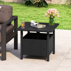 Sturdy zinc-iron alloy structure for enhanced stability<br>Ensure extra sturdiness with reinforced structure and sturdy supporting base<br>Maintain balance thanks to the adjustable foot pads<br>1.89" umbrella hole for most standard patio umbrellas (not in