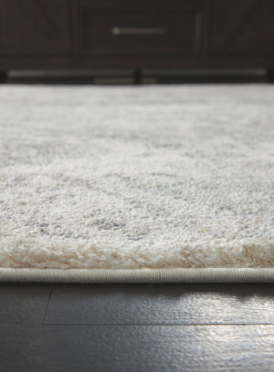 Precia - Gray / Cream - Large Rug