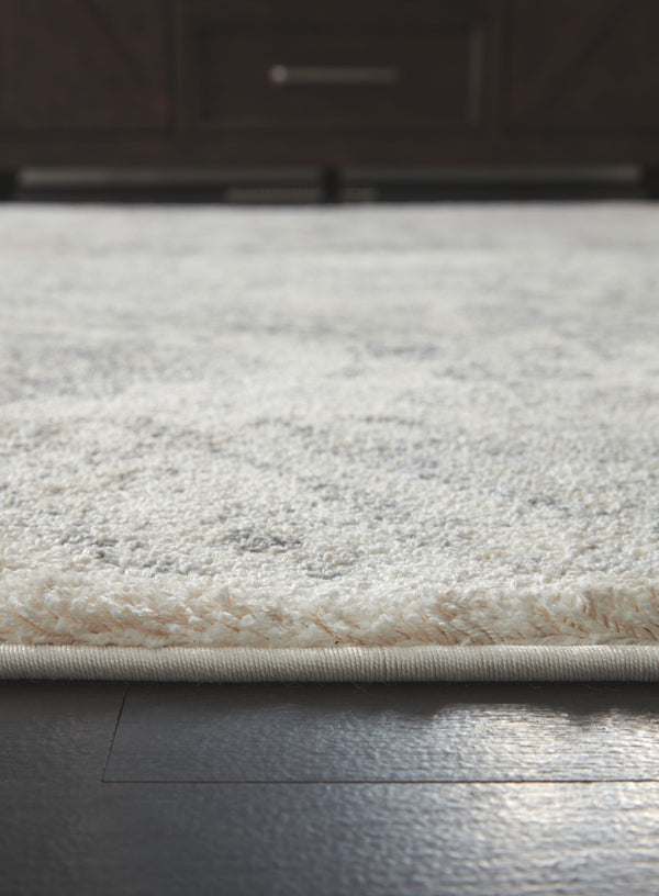 Precia - Gray / Cream - Large Rug