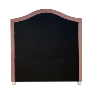 Reggie - Twin Bed - Pink Fabric