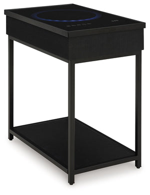 From cleaning day to game night, you love crafting the perfect ambiance with music. With the Gemmet accent tableâ€™s built-in audio capabilities, setting the mood is easier than ever. Connect wirelessly to the speakers while you keep devices ready to go w