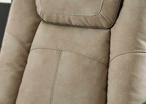 Next-Gen Durapella - Sand - Power Recliner/Adj Headrest