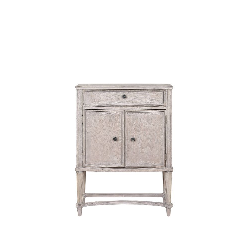 KD, Wine Cabinet Storage: 2 Wooden Front Doors (Inside: _), Open Compartment (Bottom Wooden Shelf) () Wooden Frame, Wooden Tapered Leg (Open Base) Orientation: Standing Flat Wall CONSTRUCTION: Wooden Case-Frame: Wood (Poplar), Wood Veneer (Oak), Wooden TO
