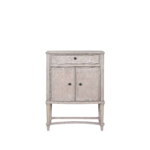 KD, Wine Cabinet Storage: 2 Wooden Front Doors (Inside: _), Open Compartment (Bottom Wooden Shelf) () Wooden Frame, Wooden Tapered Leg (Open Base) Orientation: Standing Flat Wall CONSTRUCTION: Wooden Case-Frame: Wood (Poplar), Wood Veneer (Oak), Wooden TO