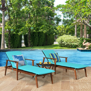Adjustable fully reclining design with simple locking system <br>All-weather resistant rattan featuring sturdy wood construction <br>Very convenient to enjoy a warm sunshine at the pool or beach <br>Full padded and cushion offer you a comfortable experien
