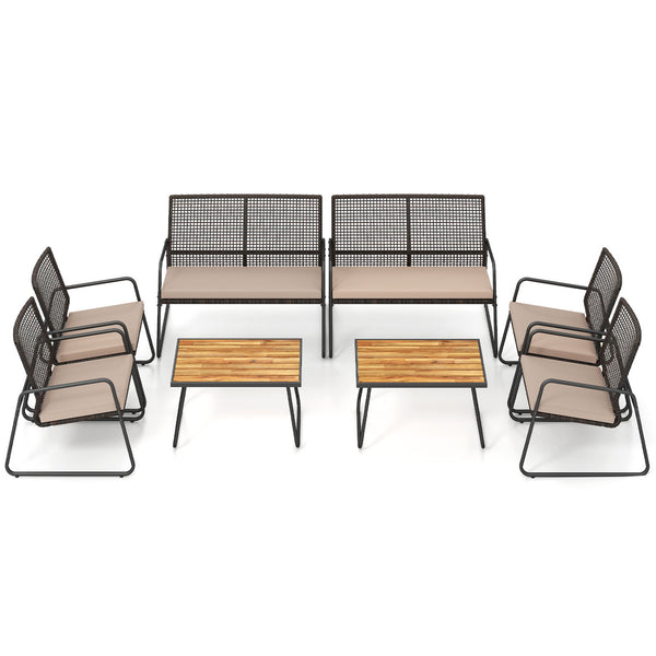 Hand-woven and sun-proof PE rattan for lasting outdoor longevity<br>Unmatched coolness with breathable design<br>105Â° angled seat for proper back support<br>Incredible seating comfort with soft sponge<br>The washable cushion cover ensures effortless main