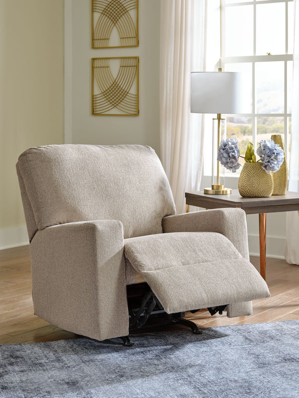 Deltona - Parchment - Rocker Recliner