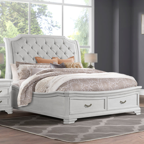 Lyndhurst - 6/6 Eastern King Bed - White