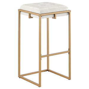  gold metal frames embrace the foam padded cushion