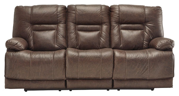 Big and bold, this power reclining sofa with Easy Viewâ„¢ power adjustable headrests delivers comfort at the touch of a button. Easily position the recliner, its headrest and the lumbar support to your liking for maximum comfort. Plus, with the convenient