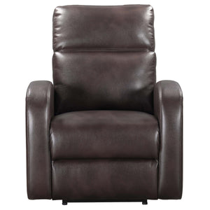 Devin - Manual Recliner (Set of 2) - Pebble Brown
