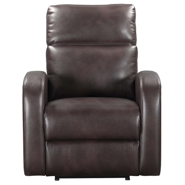 Devin - Manual Recliner (Set of 2) - Pebble Brown