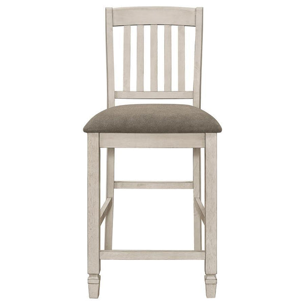  upholstered seat to create a truly inviting design. Thick