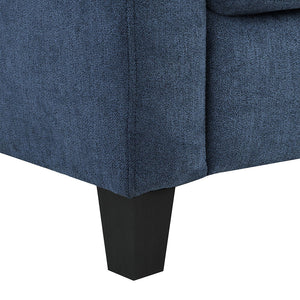 Horatio - Chair - Navy Chenille