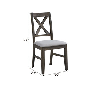 Marit - Side Chair (Set of 2) - Gray Finish