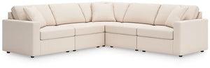 Looking cool and contemporary is great. But when it comes down to it, youâ€™re all about low-maintenance lounging. With the performance fabric on this sectional, cleaning spills is a breeze. And its customizable modular design caters to your ever-changing