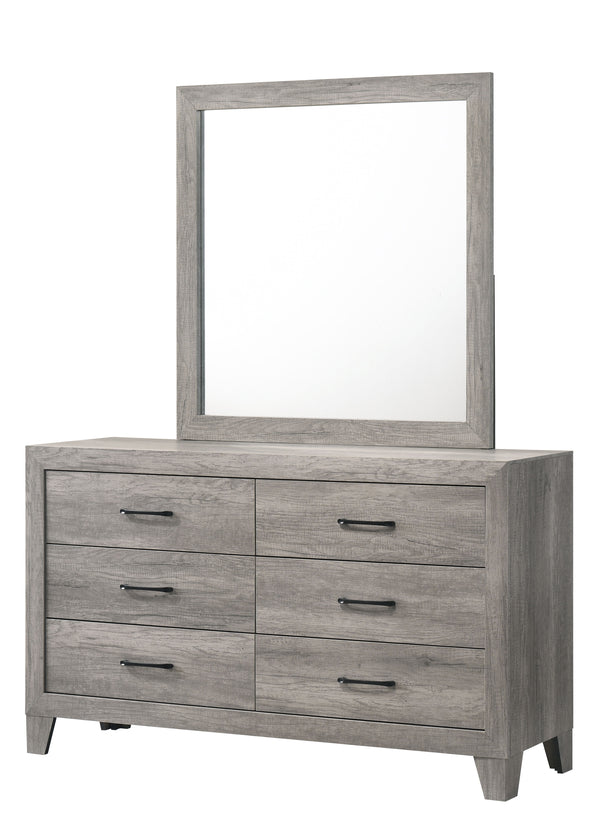  with a simple yet stylish headboard that brings a sense of calm to the space. Accompanying 