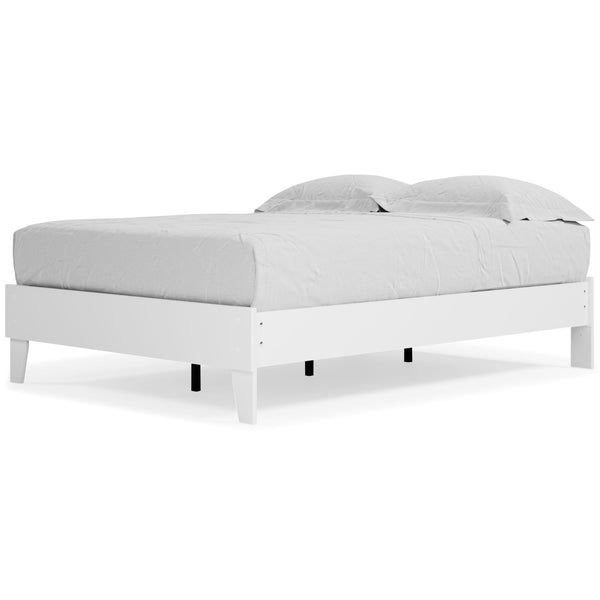 Piperton - White - Full Platform Bed