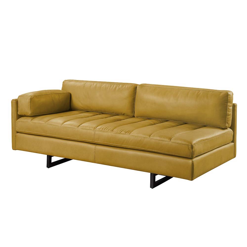 Whether you see it as your refined solo lounge or a chic destination for guests, our Radia sofa adds stylish accommodation to any space. An industrial modern inspired design looks clean and inviting and boasts tailored details, including channel-tufted se