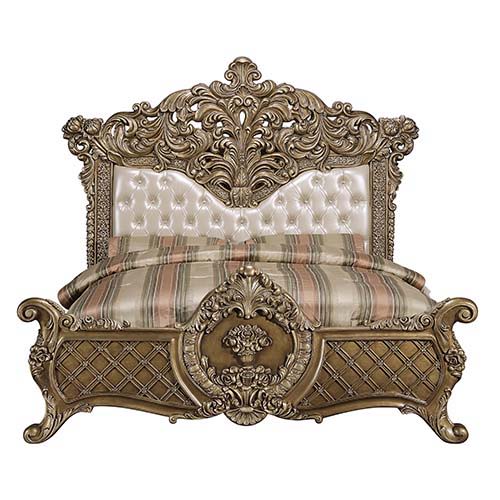 Constantine - Eastern King Bed - PU Leather